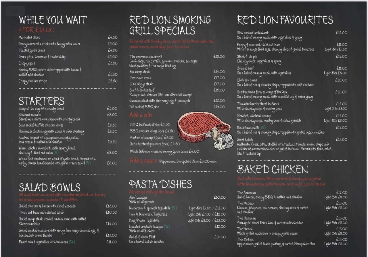 Red Lion Coaching Inn Ellesmere Esterno foto